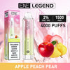 Elux ENE Legend 4000 Puffs Disposable Vape Pen (Pack of 10) - Star vape