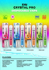 The Crystal Pro 600 Puffs Disposable Vape Pod Box of 10 - Star vape